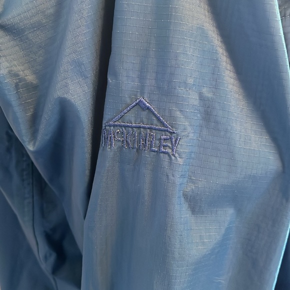 Women's Blue Utility Jacket - Picture 6 of 14